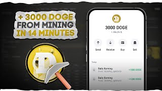 How to Claim 3000 DOGE in 14 Minutes – Fast Dogecoin Mining for Quick Rewards [upl. by Setsero9]