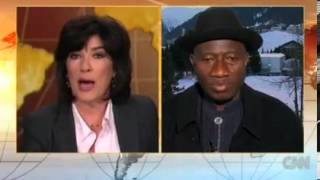 CNNs Christiane Amanpours Interview with Nigerias President Goodluck Jonathan [upl. by Rollet]