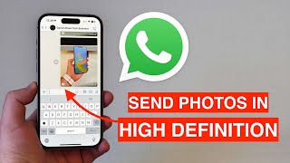 How To Send Photos in HIGH DEFINITION on WhatsApp  Finally [upl. by Anerroc]