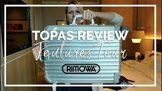 Review  RIMOWA Topas 34L Cabin Bag [upl. by Aiselad]