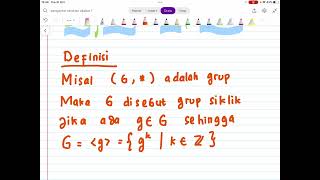 Grup SiklikDefinisi dan Contoh [upl. by Oiromed]