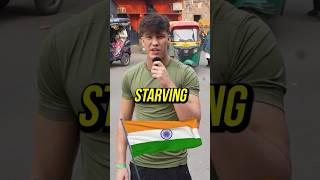 Foreigner in India ☠️foreignertourism indianstreetfood food india viralshorts shorts [upl. by Ssyla]