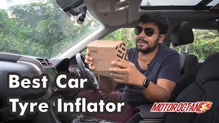 Best amp Cheapest Car Tyre Inflator  Hindi  MotorOctane [upl. by Remmus483]