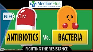 Antibiotics vs Bacteria Fighting the Resistance [upl. by Raffaello]