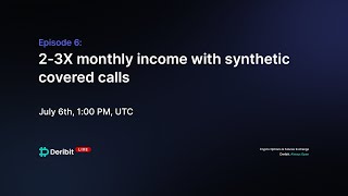 Episode 6 23X monthly income with synthetic covered calls [upl. by Onida]