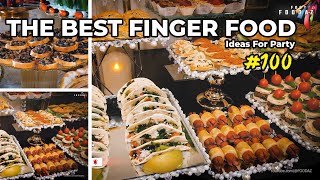 finger food ideas for party 100  catering food ideas  Some great finger food ideas 4 Your parties [upl. by Inalel]