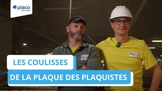 Placo® Plume  dans les coulisses de la plaque des plaquistes [upl. by Donella733]