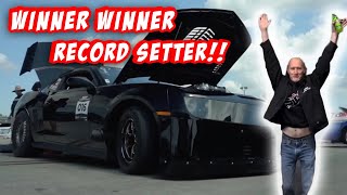 Fastest 5th Gen Camaro EVER 26285mph in 1 Mile Clark Setting Records in his Drag and Drive Camaro [upl. by Ahsinrad]