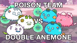 Beat Double Anemone using this strategy  DRP VS AAB  Poison Team Gameplay  Axie Infinity [upl. by Lerak]