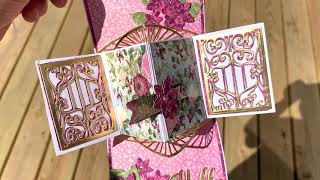 Floral Twist Card  Spellbinders APG [upl. by Mighell]