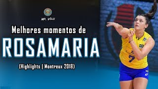 Melhores Momentos de Rosamaria  Volleyball Highlights  MVM 2018 [upl. by Fernyak]