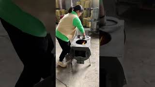 Part 68Firewood Stove Kehong Smokeless Gasification Stove Rural Household Firewood Stove [upl. by Ruyle]