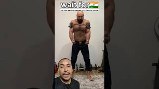 Chain todne ki chunauti hai gym motivation india power youtubeshorts [upl. by Ossy]