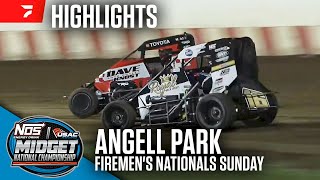 𝑯𝑰𝑮𝑯𝑳𝑰𝑮𝑯𝑻𝑺 USAC NOS Energy Drink  National Midgets  Angell Park Speedway  September 1 2024 [upl. by Ennaihs192]