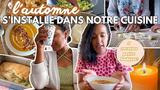 🍁 5 Recettes Petits Budgets De Saison  Crème Dorée DAutomne Soufflé Béchamel Gnocchi Gratinés [upl. by Fesuy318]