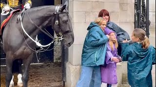 Excellent Day at Horse Guard Fun and Pranks with Regal Horse [upl. by Godden]