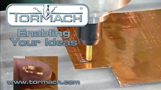 CNC Drag Knife Demonstration  Tormach CNC [upl. by Kaia]