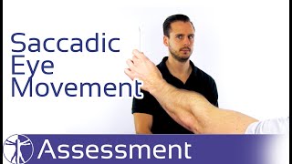 Saccadic Eye Movement  Traumatic Neck Pain amp Cervicogenic Dizziness [upl. by Hawley]