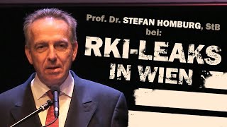 Prof Dr Stefan Homburg  quotHighlights aus dem RKILeakquot Vortrag [upl. by Nogras760]