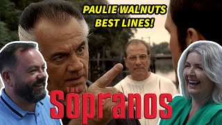 24 Times Paulie Walnuts Had The Best Lines On quotThe Sopranos British Family Reacts [upl. by Farro250]