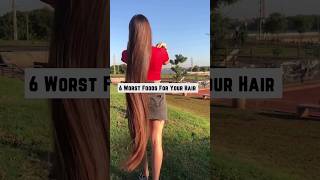 6 Worst Foods For Your Hair P1 shorts [upl. by Leamaj]