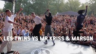 Les Twins vs Mr Kriss amp Marson  SZIGET festival 2022 [upl. by Annadiane]