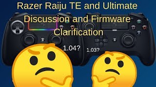 Razer Raiju TE amp Ultimate Discussion  Firmware Update Clarification Issues amp Overview [upl. by Adias]