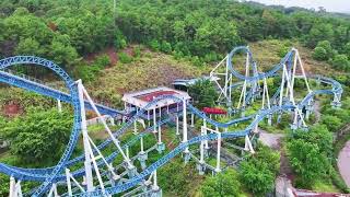 The whole process of the tenring roller coaster in one shot A thrilling oneminute ride See w [upl. by Cannon]