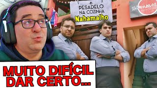 RIC REAGE A PESADELO NA COZINHA BR  EP 4  PT 3  OS 3 PATETAS [upl. by Leinahtam]