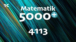 Matematik 5000 1c 4113 matte 1c [upl. by Isyak]