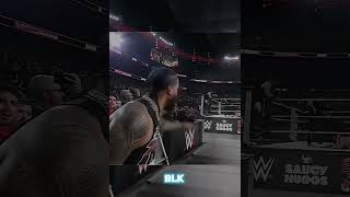 😮‍💨🫂 Roman Reigns new bad blood feeling blood line king ❤️‍🩹🥹 [upl. by Limbert]