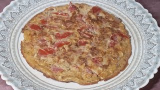 Black Pepper Tomato Omelette  Dinner Recipes  Tomato Recipes Egg Recipes Omelette Recipes 1742 [upl. by Perretta]