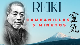 Música para Reiki  Campanillas cada 3 minutos  Reiki for Cleansing the Chakras [upl. by Nunnery]