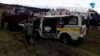 7 confirmed dead in an accident along EldoretNakuru Highway [upl. by Yelah]