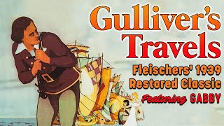 Gullivers Travels  Fleischers 1939 Restored Classic Featuring Gabby [upl. by Perce]