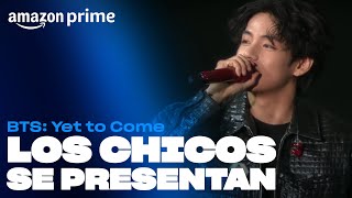 BTS Yet To Come  Los chicos se presentan  Amazon Prime [upl. by Jews9]