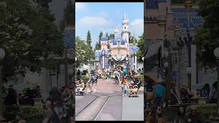 Jitney Ride Main St USA  Disneyland [upl. by Anisor]