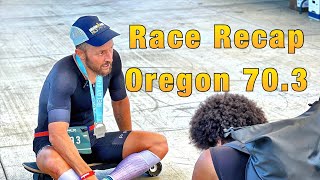 Oregon 703 Race Day ironman triathlon [upl. by Ynnatirb]