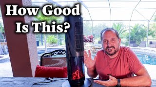 Reviewed TRUSTECH Electric Space Heater for Indoor Use 1500W Portable Heater [upl. by Jordison]