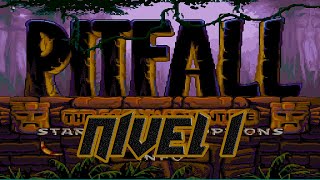 🐒PITFALL  SNES  NIVEL 1  Ep1 [upl. by Amein801]