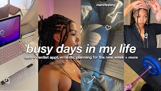 VLOG 🐝 Busy Days in my Life  appointments errands planning manifestation [upl. by Idyak645]