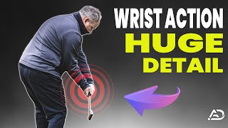 Golf  Wrist Action Through Impact  Big Detail [upl. by Nwaf554]