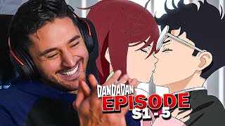 IL A PERDU SES BOULES 🤣 Lépisode de la romance 💞 DAN DA DAN EPISODE 5 REACTION FR [upl. by Alamac]