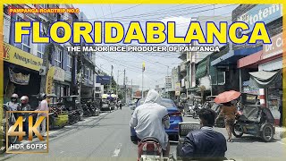 FLORIDABLANCA Pampanga Road Trip No 6  One of Pampangas Major Producer of Rice  4K Driving Tour [upl. by Ettenav]