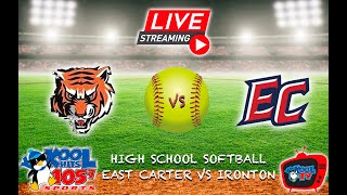 East Carter vs Ironton Softball  KHSAA Softball  LIVE  Kool TV  41324 [upl. by Viole517]