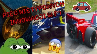 5 nietypowych innowacji w FORMULE 1 [upl. by Hodge]