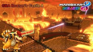 GBA Bowsers Castle 4  Mario Kart 8 Deluxe Custom Track [upl. by Notnert772]