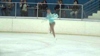 26 Mariah BELL USA  ISU JGP Mexico Cup 2013 Junior Ladies Free Skating [upl. by Dlaner]