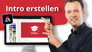 Professionelles YouTubeIntro erstellen schnelles amp einfaches Tutorial [upl. by Selestina]