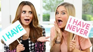 NEVER HAVE I EVER w Rosanna Pansino amp iJustine [upl. by Yraht]